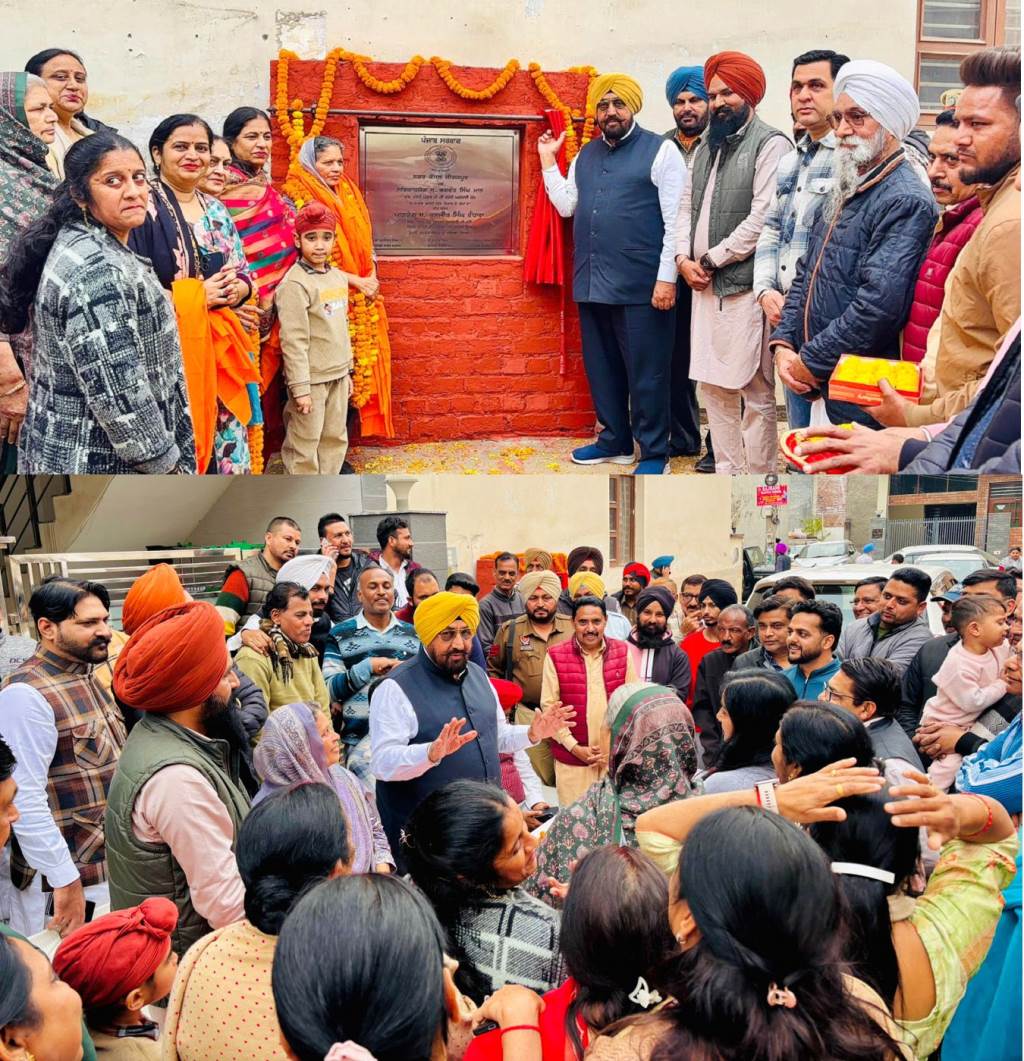 MLA Kuljit Singh Randhawa launches development works worth Rs 1 crore 92 lakh 47 thousand in Ward No 27 of Zirakpur